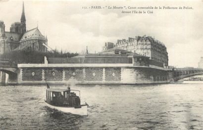 null 98 CARTES POSTALES LES BATEAUX : Divers. Dont" Paris-La Mouette Canot automobile...