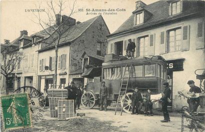 null 3 CARTES POSTALES AUTOBUS : Sélection Province. "L'Aveyron-952-St Amans des...