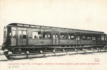 null 36 CARTES PHOTOS & CARTES POSTALES LOCOMOTIVES : Majorité de Banlieue et qqs...