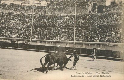 null 42 CARTES POSTALES CORRIDA : France & Etrangers. Dont" Plaza de Toros (Islas...