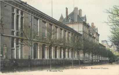 null 108 CARTES POSTALES LES ECOLES : Divers Départements. Dont" Paris-Ecole Colbert,...