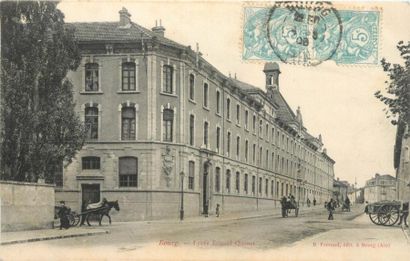 null 108 CARTES POSTALES LES ECOLES : Divers Départements. Dont" Paris-Ecole Colbert,...