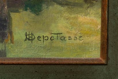 null DEPETASSE Hyppolite Armand (1877-1966)
Vue de la Loire
Huile sur toile, signée...