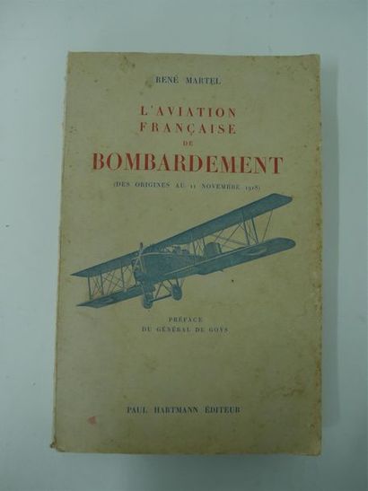 MARTEL René L'aviation française de bombardement...