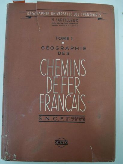 null LARTILLEUX H.
Geographie des Chemins de fer français, Tome I, imprimerie Chaix...