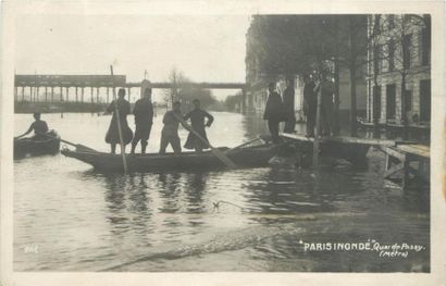 null 54 CARTES POSTALES PARIS : Divers-4cp, L'Assemblée Nationale-28cp & Inondations...