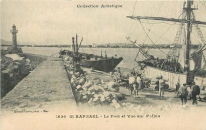 null 131 CARTES POSTALES LES BATEAUX : Divers. Dont" Cpsm, St Raphael-Le Port et...