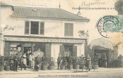 null 27 CARTES POSTALES MARCHES, COMMERCES & INDUSTRIES : Sélection France. Dont"...