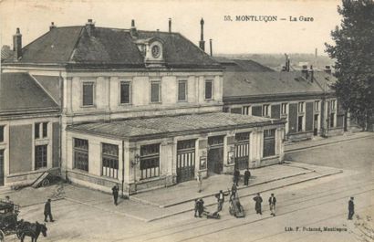 null 8 CARTES POSTALES GARES & TRAMWAYS : Petite Sélection. "Artenay-La Gare (int+train),...