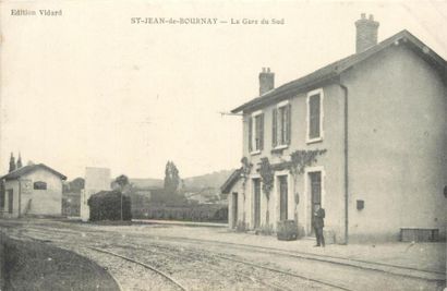 null 8 CARTES POSTALES GARES & TRAINS : Sélection. "Longpré-La Gare, Orry la Ville-La...