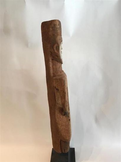 null Poteau reliquaire mitsogho
hauteur avec socle: 74 cm