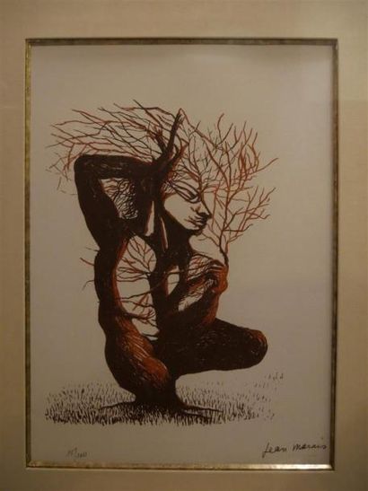 null MARAIS Jean (1913-1998) d'après
L'arbre au visage
Lithographie couleur sur papier...