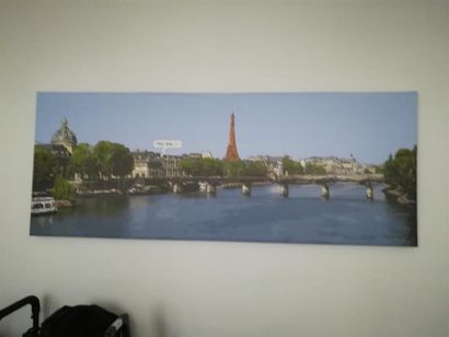 null 1 reproduction sur toile
1 photographie de Paris sur toile