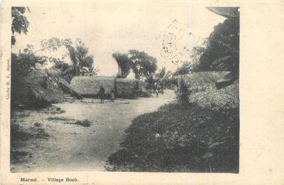 null 24 CARTES POSTALES GUYANE : La Région du Maroni et Divers. "101-Haut Sinnamary-Une...