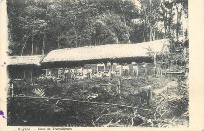 null 24 CARTES POSTALES GUYANE : La Région du Maroni et Divers. "101-Haut Sinnamary-Une...