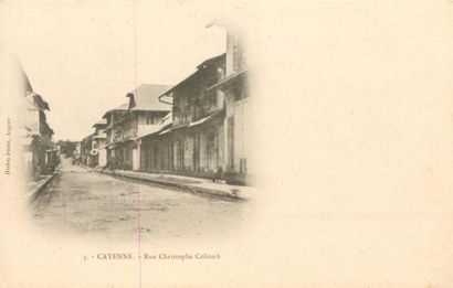 null 24 CARTES POSTALES CAYENNE : Rues, Avenues, Boulevards, Places & Esplanade....