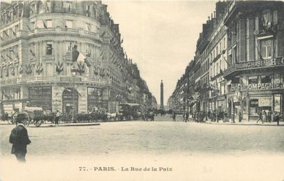 null 131 CARTES POSTALES PARIS : Divers Arrondissements, cpsm (sépia et glaçées)....