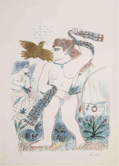 null FASSIANOS Alekos (1935)
"Aphrodite, pour les Travaux des Dieux"
D'un lot de...