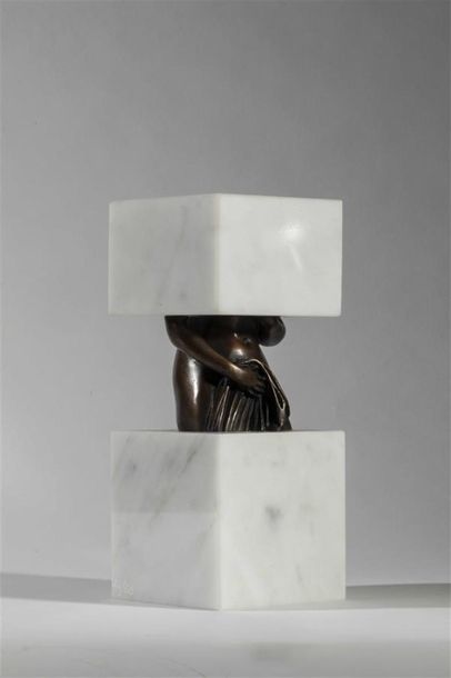 null SOSNO Sacha (1937-2013)
"Femme sortant du bain"
D'un lot de 4 sculptures en...