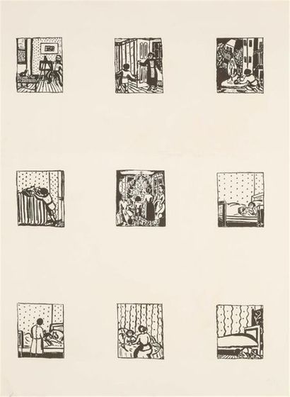 null POMAR Julio (1926-2018) (d'après)
"Chimpanzé"
Lithographie sur papier, non signée,...