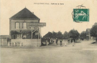 null 11 CARTES POSTALES COMMERCES & INDUSTRIE : Sélection Oise. "Abancourt-Maison...