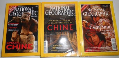 null 170 MAGAZINES NATIONAL GEOGRAPHIC : 1999 : n°1-Oct, 2001 : Déc., 2002 : 9n°...