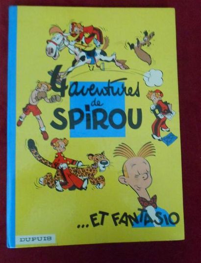 null FRANQUIN
Spirou et Fantasio.
4 aventures de Spirou et Fantasio.
Edition de 1962...