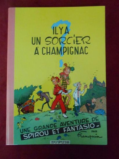 null FRANQUIN
Spirou et Fantasio.
Il y a un sorcier à Champignac.
Edition de 1964...