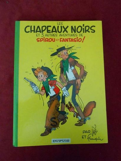 null FRANQUIN
Spirou et Fantasio.
Les chapeaux noirs.
Edition de 1964 dos vert, dans...