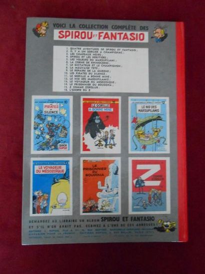 null FRANQUIN
Spirou et Fantasio.
Le Dictateur et le champignon.
Edition de 1966,...