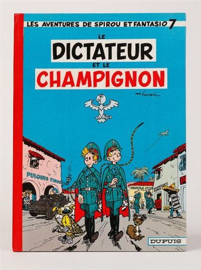 null FRANQUIN
Spirou et Fantasio.
Le Dictateur et le champignon.
Edition de 1966,...