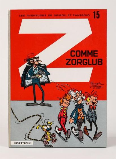null FRANQUIN
Spirou et Fantasio.
Z comme Zorglub.
Edition de 1967 dos gris à l'état...