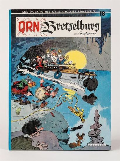 null FRANQUIN
Spirou et Fantasio.
QRN sur Bretzelburg.
Edition originale, un des...