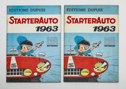 null JIDEHEM
StaterAuto 1963.
Deux exemplaires en édition originale en très bon ...