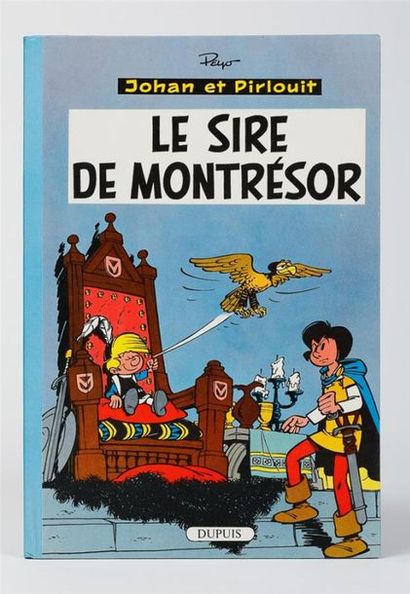 null PEYO
Johan et Pirlouit.
Le Sire de Montrésor.
Edition de 1963, dos bleu pâle...