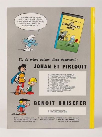 null PEYO
Johan et Pirlouit.
La flûte à six schtroumpfs.
Edition de 1965, dos jaune,...