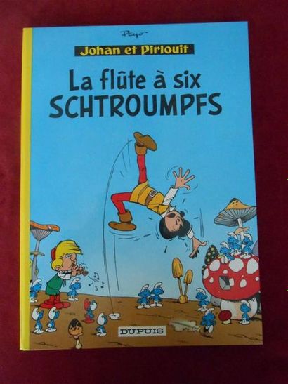 null PEYO
Johan et Pirlouit.
La flûte à six schtroumpfs.
Edition de 1965, dos jaune,...