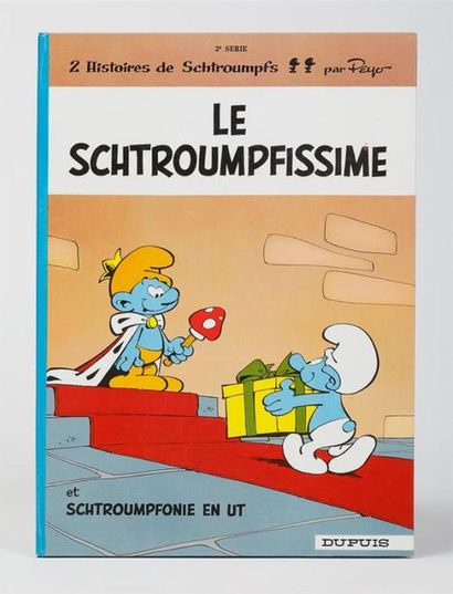 null PEYO
Les Schtroumpfs.
Le Schtroumpfissime.
Edition originale dans un état tout...