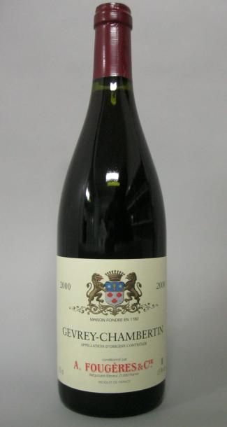 null GEVREY CHAMBERTIN A.Fougères 2000, 50 cartons, 12 blles/carton