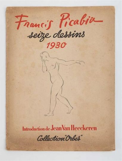 null PICABIA Francis.
seize dessins 1930, Introduction de Jean Van Heeckeren, Collection...