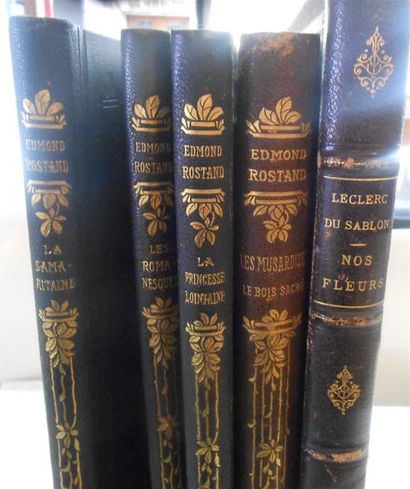 null Edmond Rostand. 
Cinq volumes