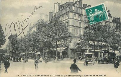 null 52 CARTES POSTALES PARIS : Commerces, Marchés et Industries. Dont" Manufacture...
