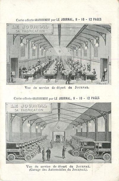 null 18 CARTES POSTALES IMPRIMERIE : Dont" Ecole d'Alembert à Montévrain : Les Imprimeurs...