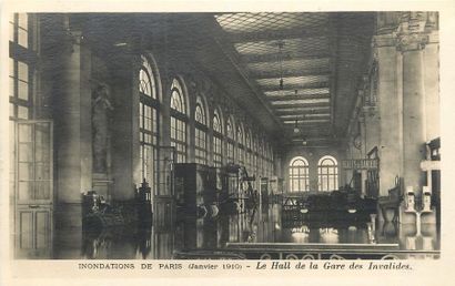 null 155 CARTES POSTALES INONDATIONS 1910 : Paris - Divers Arrondissements & Divers...
