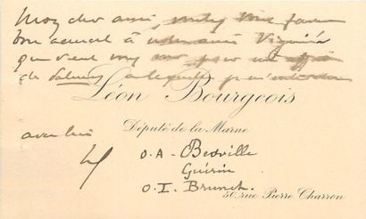 null Ensemble de 91 Correspondances de Personnalités du XIXème Siècle, correspondances...