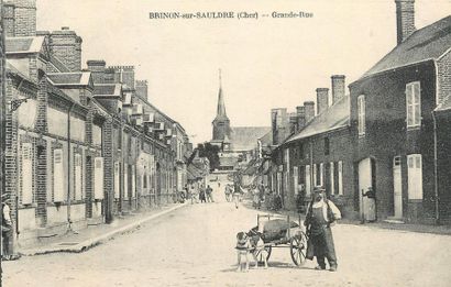 null 8 CARTES POSTALES ATTELAGES A CHIENS : France. "39-Ault Onival-Un Marchand de...