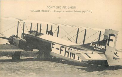 null 112 CARTES POSTALES LOCOMOTION AERIENNE : Aviation-89cp & Dirigeables-23cp....