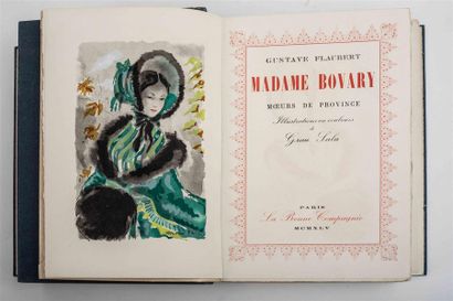 null FLAUBERT (G.) - GRAU SALA. Madame Bovary. Paris, Editions la bonne Compagnie,...