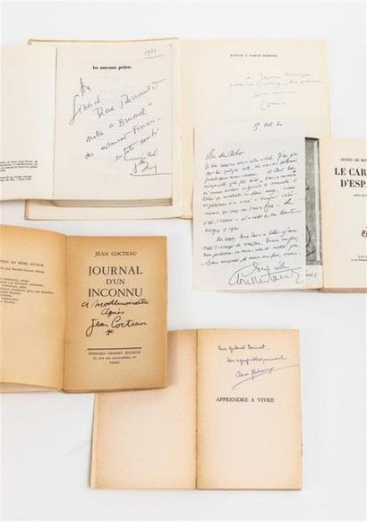 null - ARAGON. Elégie à Pablo Neruda. Paris, Gallimard, 1966, in-8, br. couv. impr....
