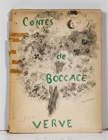 null REVUE VERVE Paris.
Contes de Boccace. Vol VI, N°24, illustration de Marc CHAGALL....
